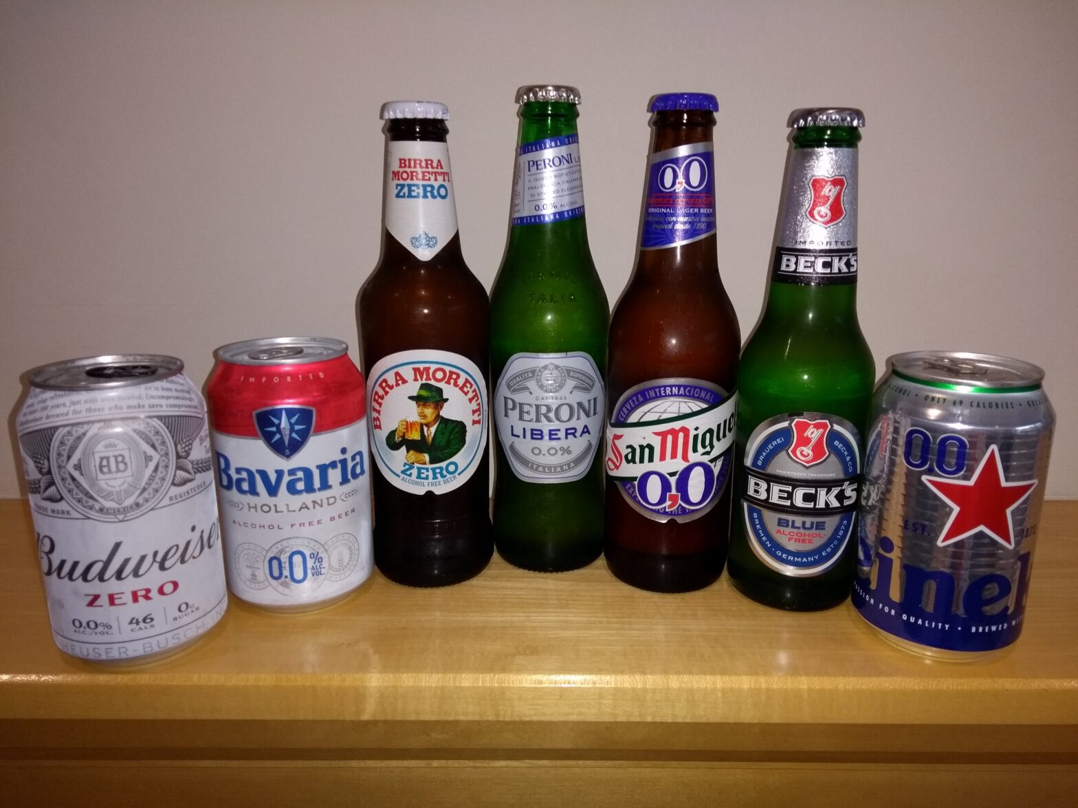 Alcohol-free beers