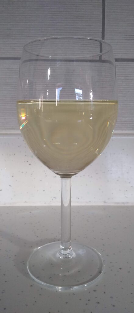 Glass of Liebfraumilch