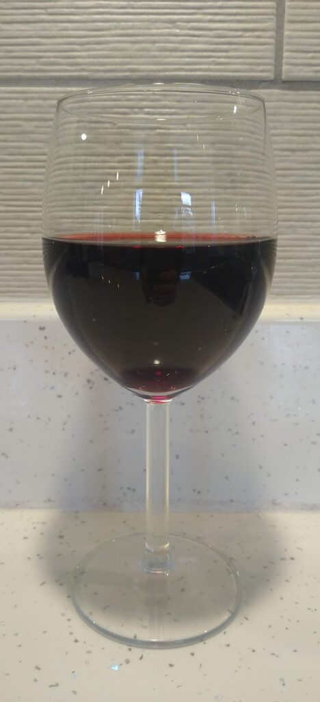 Glass of Wine Route Merlot