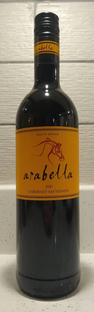 Arabella Cabernet Sauvignon 2020 bottle front