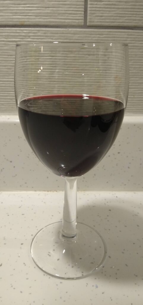 Arabella Cabernet Sauvignon 2020 in a glass