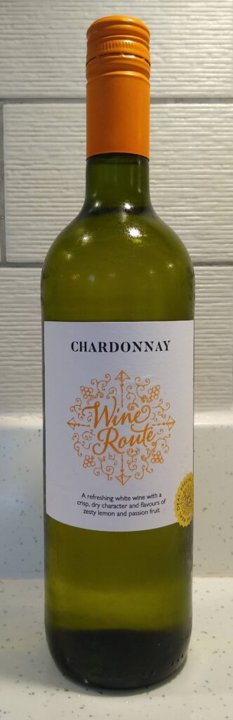 Wine Route Chardonnay bottle front