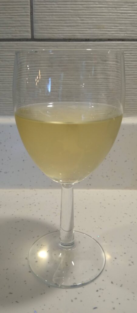 Wine Route Chardonnay in glass