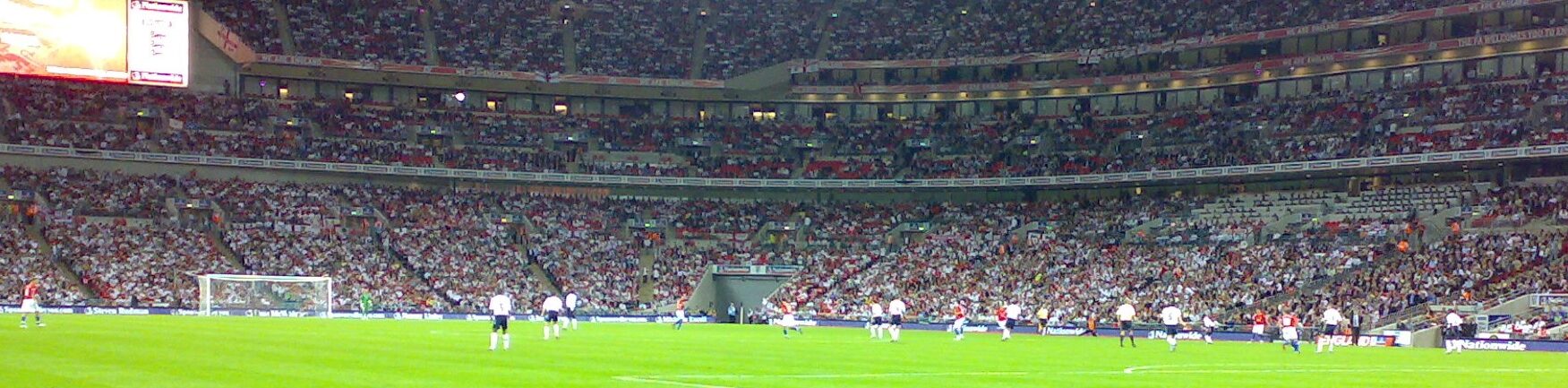 England playing at Wembley